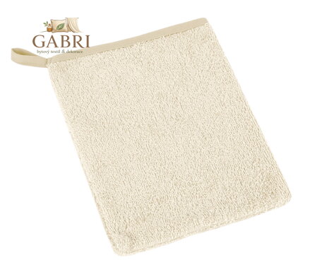 Froté žínka 17x25 béžová