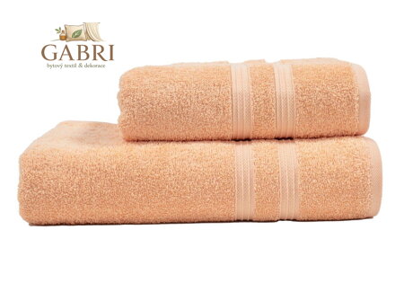 Froté osuška VIOLKA 70x140cm 450g lososová