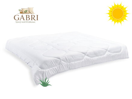 Francouzská přikrývka Aloe Vera letní 200x200cm 600g
