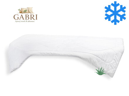 Prodloužená přikrývka Thermo Aloe Vera 140x220cm zimní 1850g