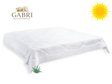 Francouzská přikrývka Aloe Vera letní 240x200cm 720g