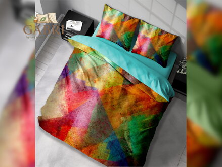Moderní 3D povlečení 140x200, 70x90 Colorful