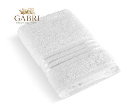 Froté ručník Linie 50x100cm 500g bílá