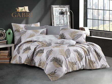 Povlečení bavlna 140x200, 70x90cm Sonela beige