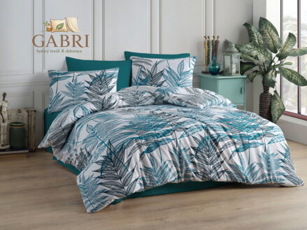 Povlečení francouzské bavlna 200x200,70x90 Deny blue