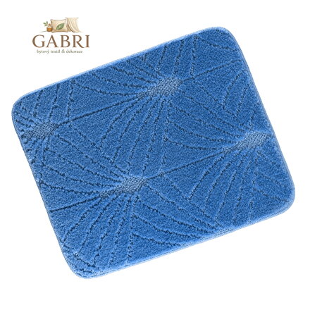 Předložka před WC 60x50cm Chrpa modrá