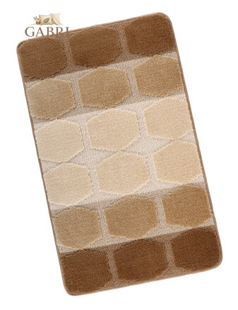 Koupelnová předložka 60x100cm Plástev béžová