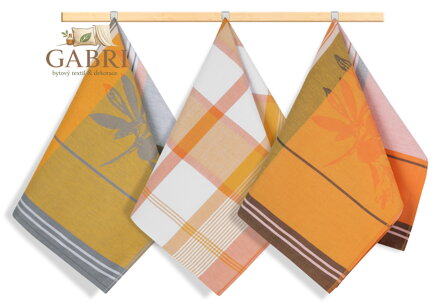 Kuchyňská utěrka 50x70cm oliva