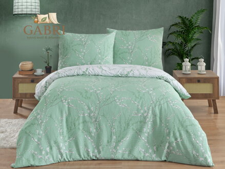 Povlečení francouzské krep 200x200, 70x90 Aspen tree