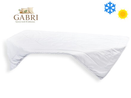 Prodloužená přikrývka Luxus Plus 140x220cm celoroční 1100g