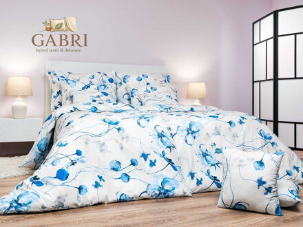 Povlečení flanel Bloom elegance banán 140x200, 70x90 cm