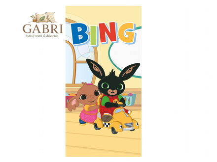 Osuška Králíček Bing Playroom 02 70x140 cm