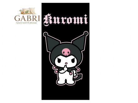 Osuška Kuromi 70x140 cm