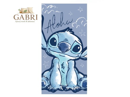 Osuška Lilo a Stitch Aloha 70x140 cm