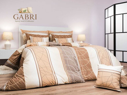 Povlečení bavlna Bruno opál 140x200, 70x90 cm II.jakost