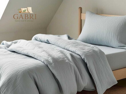 Povlečení mušelín Silver 140x200, 70x90 cm