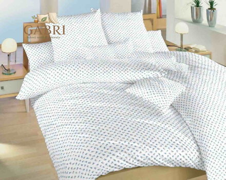 Dadka Povlečení bavlna Malé růže modré 200x220, 2x70x90 cm