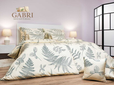 Dadka Povlečení bavlna Kapradí banán 140x200, 70x90 cm