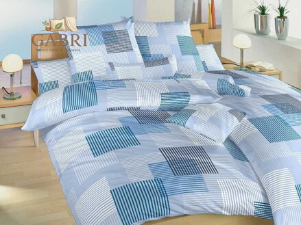 Dadka Povlečení bavlna Patrik modrý 140x200, 70x90 cm