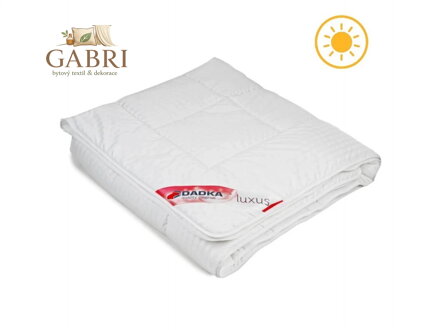 Kapna LUXUS odlehčená 135x200 bílá Nestandard