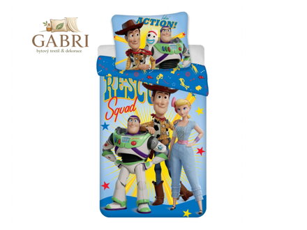 Povlečení Toy Story Rescue squad 140x200, 70x90 cm