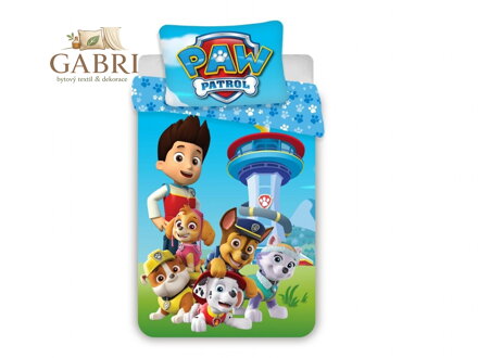 Povlečení do postýlky Paw Patrol 1015 baby