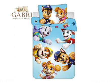 Povlečení do postýlky Paw Patrol PP650 baby 100x135, 40x60 cm