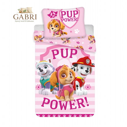 Jerry Fabrics Povlečení Paw Patrol 122 140x200, 70x90 cm