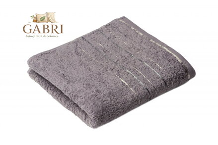 Praktik Osuška Zara 70x140 cm tmavě šedá