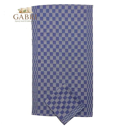 Dadka Keprový ručník modrý pracovní 50x90 cm