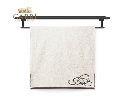 Veba Osuška Nora elipsy 70x140 cm smetanová