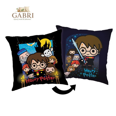 Jerry Fabrics Polštářek Harry Potter Friends 40x40 cm