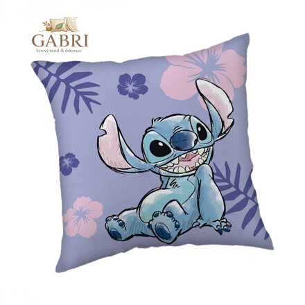 Jerry Fabrics Polštářek Lilo a Stitch 40x40 cm