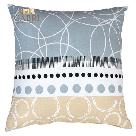 Povlak na polštář bavlna Ateliér béžový