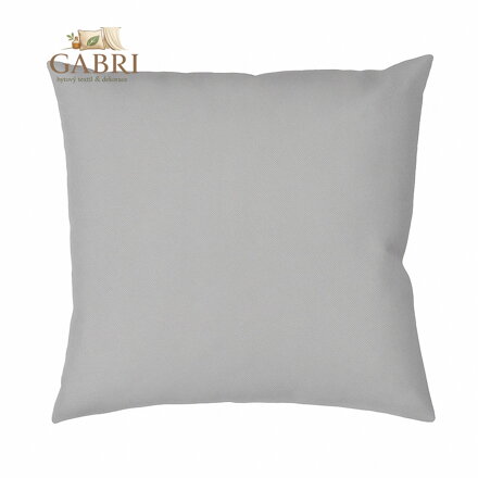Povlak na polštář jersey stříbrný