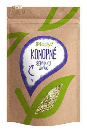 iPlody Konopné semínko loupané 1kg