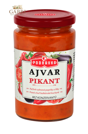 Podravka Ajvar pikant ostrý 350g