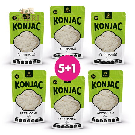 Usui Konjakové fettuccine v nálevu 5+1 zdarma