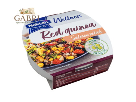 Losos salát WELLNES RED QUINOA NEKTON EO 160g