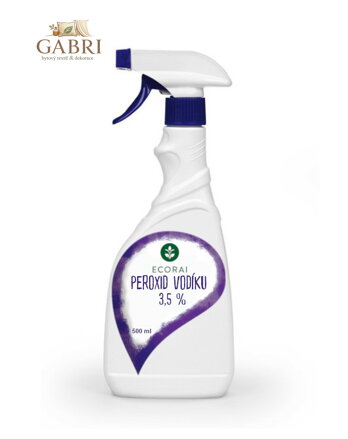 Ecorai Peroxid vodíku 3,5 % - rozprašovač 500 ml