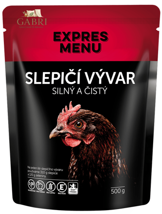 Expres Menu Slepičí vývar, silný a čistý 500 g