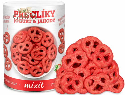 Mixit preclíky - Jogurtová čokoláda s jahodami 250g