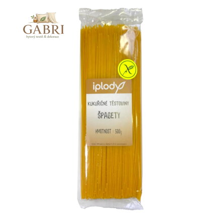iPlody Kukuřičné těstoviny - špagety 500g