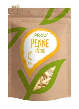iPlody Rýžové těstoviny penne 250g