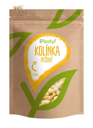 iPlody Rýžové těstoviny kolínka 250g