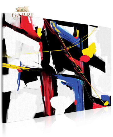 Obraz Abstraktní lilie zlatá