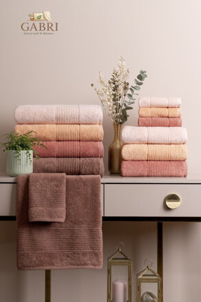 Froté ručník Stanex - CALMA 50 x 100 BROSKVOVÁ