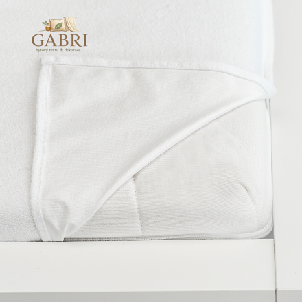 Nepropustný chránič matrace PVC s froté úpravou 90 x 200