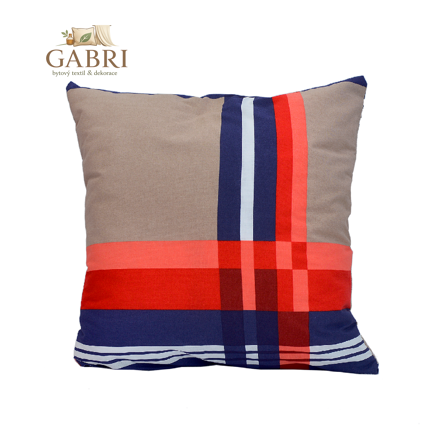 Povlak na polštář bavlněný Stanex Cambridge (LS172), 40 x 40 cm, Knoflíkové