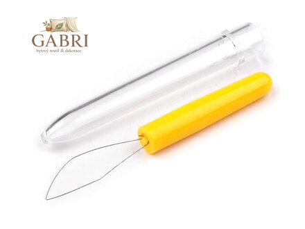 Navlékač nití délka 85 mm v plastovém pouzdře